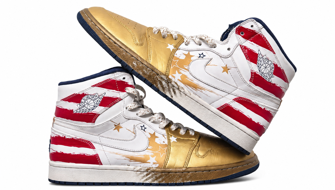 Jordan 1 Retro Dave White Wings For the Future Gold