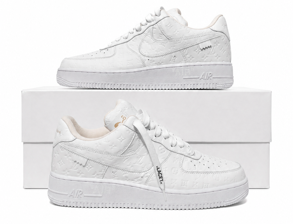 Louis Vuitton Nike Air Force 1 Low By Virgil Abloh White