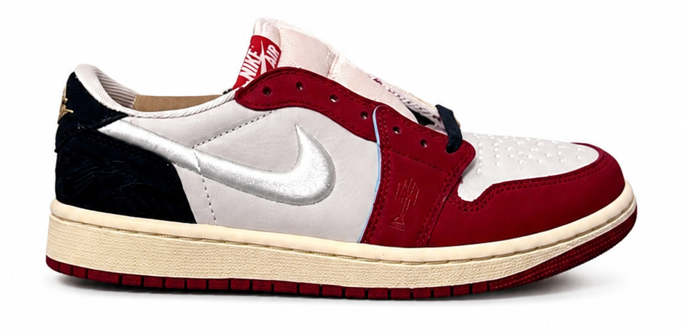 Jordan 1 Retro Low OG Trophy Room Rookie Card Home (Numbered) (with Numbered Trading Card)