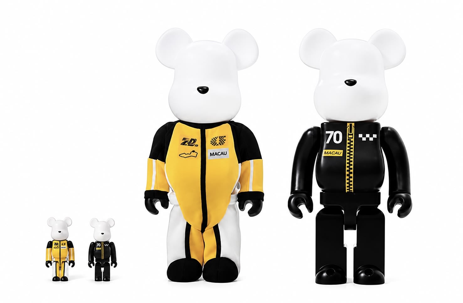 GRAND PRIX MACAU X BE@RBRICK 100%+400%