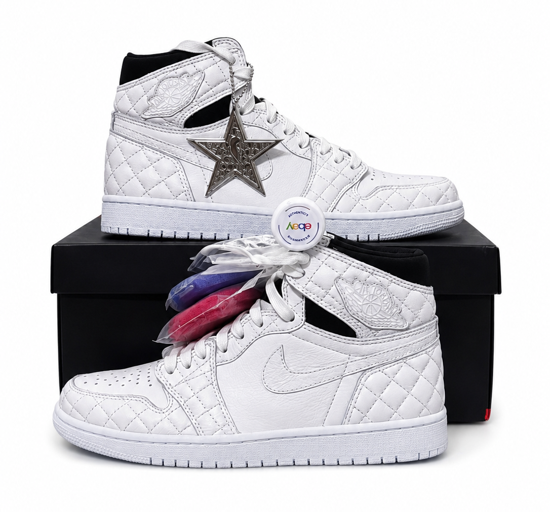 Jordan 1 High Quilted Charlotte Hornets
