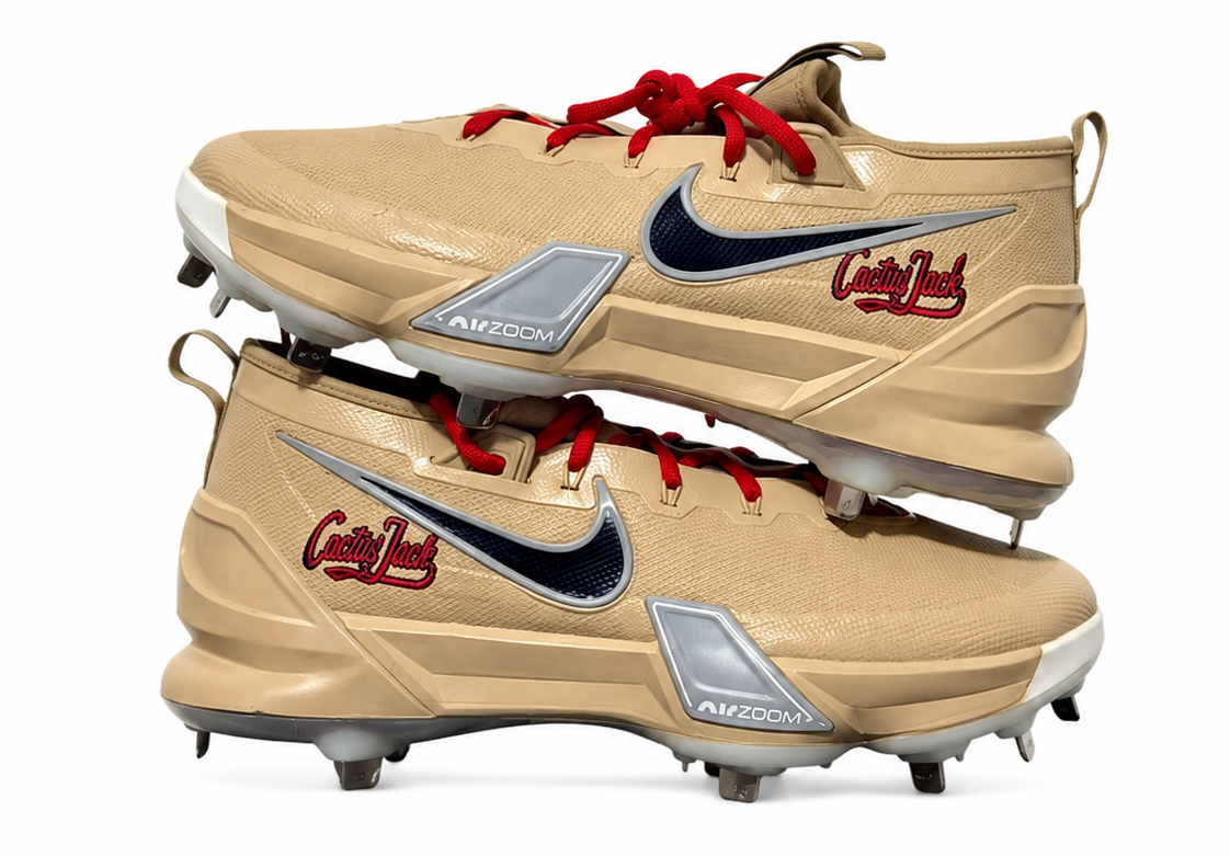 Nike Zoom Trout 9 Travis Scott Cactus Jack Game Cleats (Friends and Family)