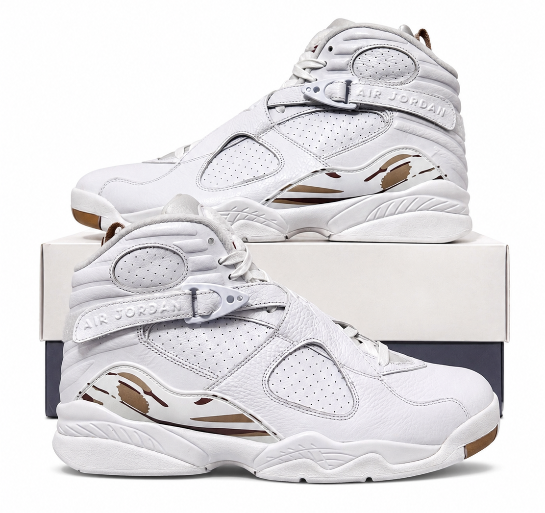 Jordan 8 Retro OVO White