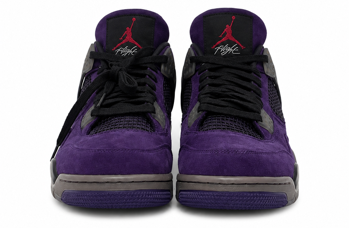 Jordan 4 Retro Travis Scott Purple (Friends and Family)