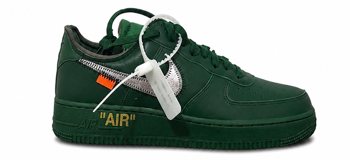 Nike Air Force 1 Low Virgil Abloh Archives Codes Pine Green