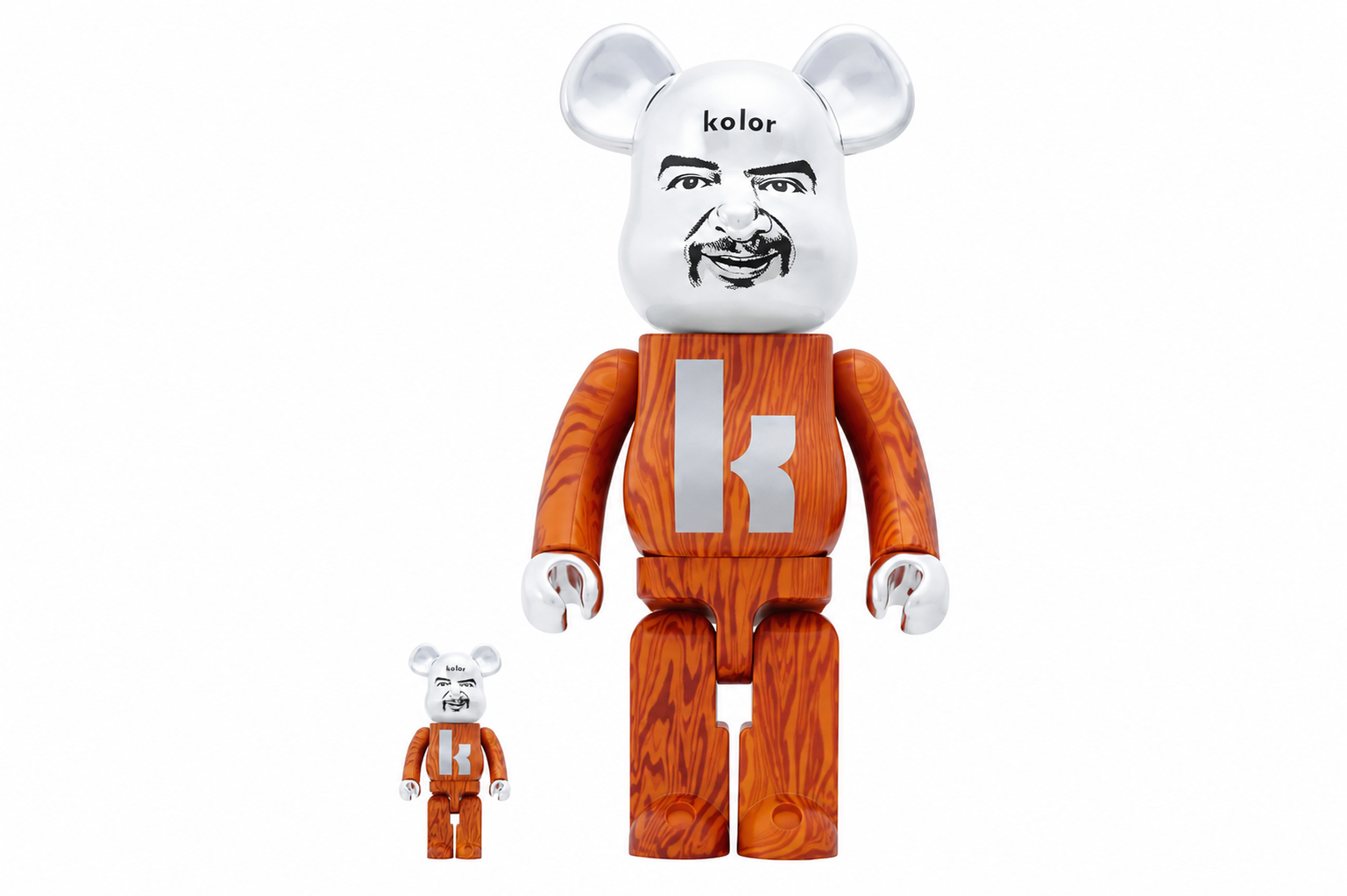 KOLOR X BE@RBRICK 100%+400%
