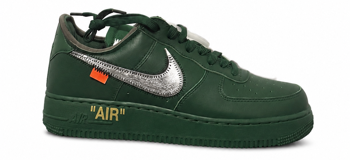 Nike Air Force 1 Low Virgil Abloh Archives Codes Pine Green