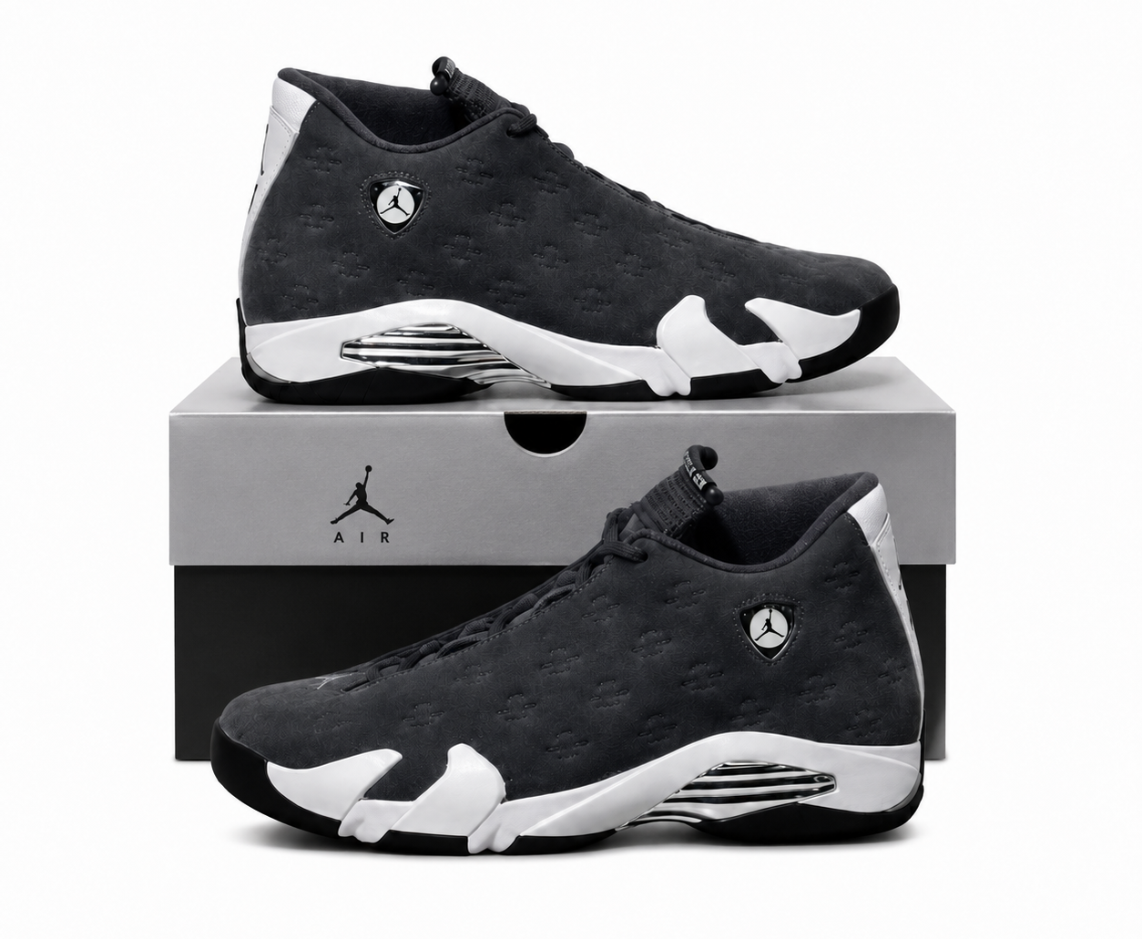 Jordan 14 Retro Oregon Ducks PE Grey
