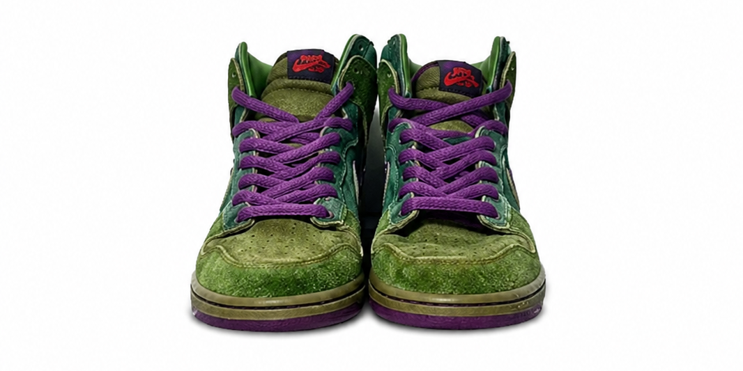 Nike SB Dunk High Skunk 420