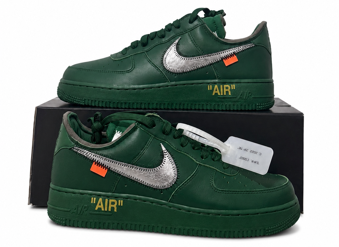 Nike Air Force 1 Low Virgil Abloh Archives Codes Pine Green