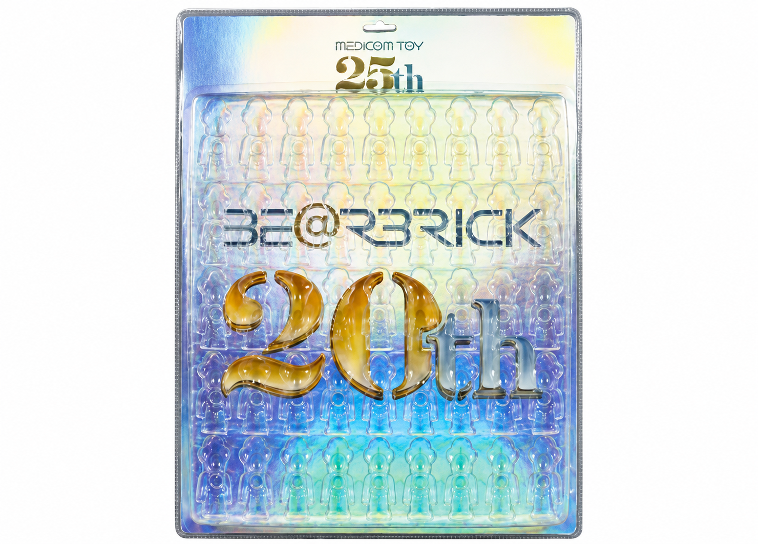 BE@RBRICK 25TH DISPLAY BLISTER BOARD