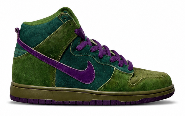 Nike SB Dunk High Skunk 420