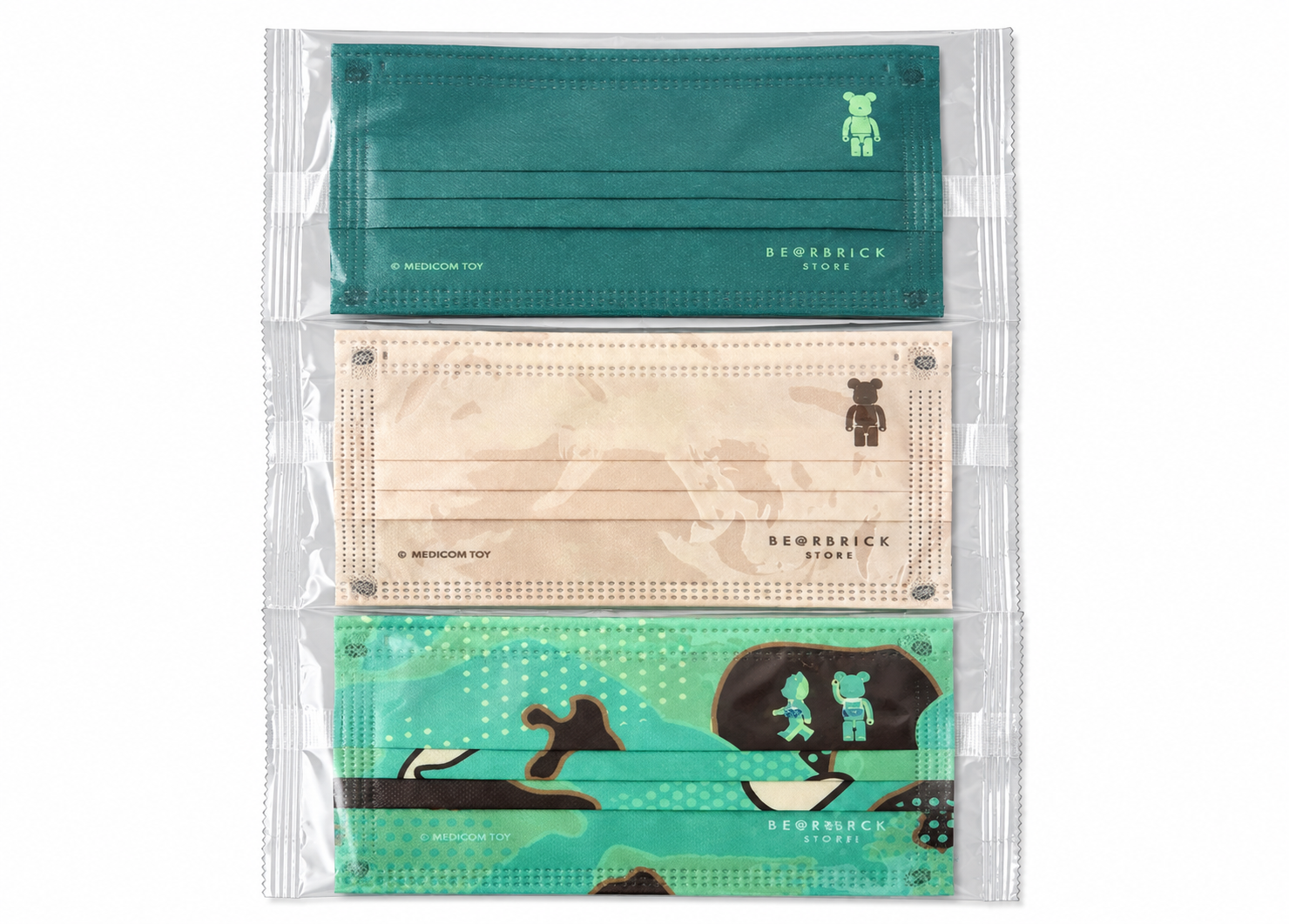 BE@BRICK MACAU MASK SET