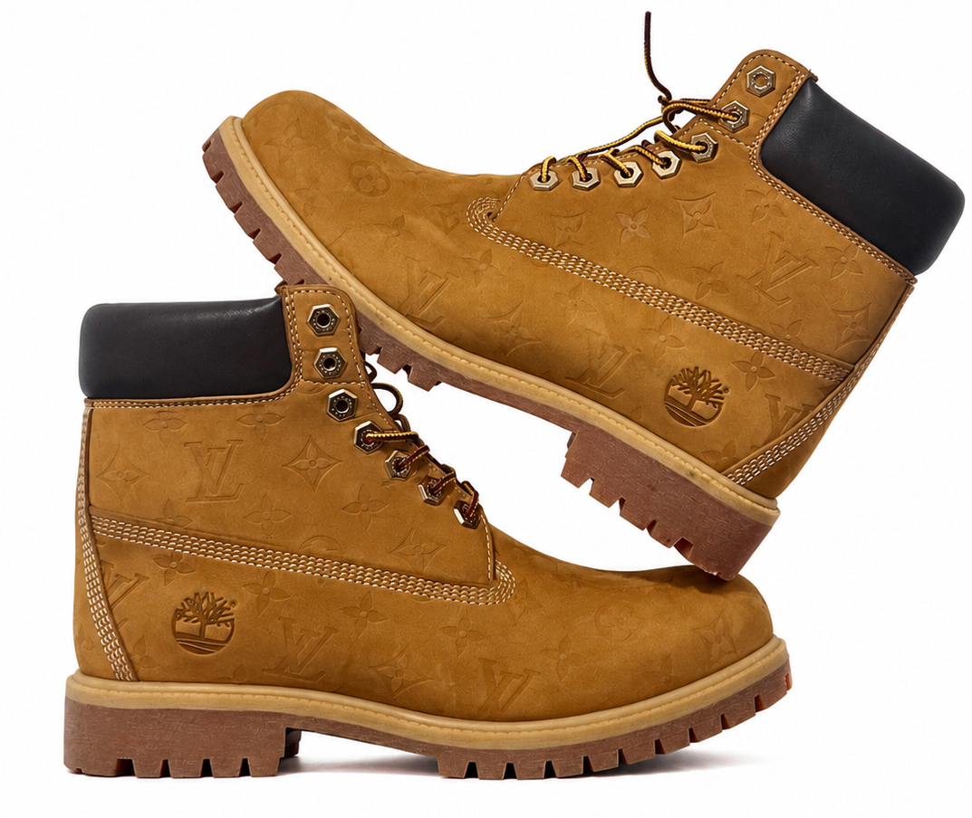 Louis Vuitton Timberland 6" Ankle Boot Wheat Monogram