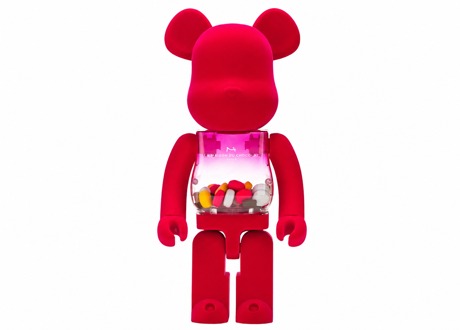 LA MAISON DU CHOCOLAT X BE@RBRICK Red 1000%