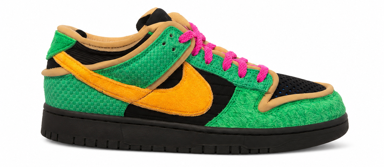 Nike Dunk Low Cactus Plant Flea Market Swamp Sponge Green Yellow (Friends & Family)