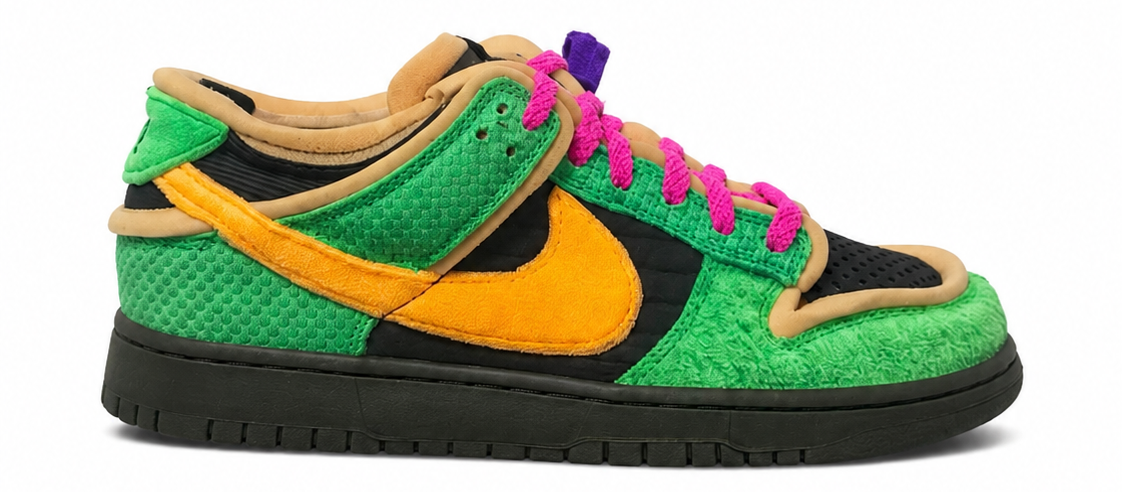 Nike Dunk Low Cactus Plant Flea Market Swamp Sponge Green Yellow (Friends & Family)