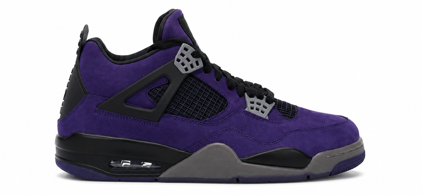 Jordan 4 Retro Travis Scott Purple (Friends and Family)