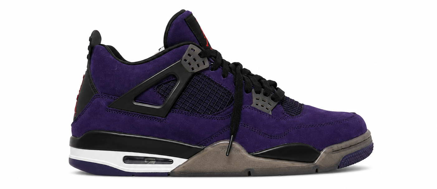 Jordan 4 Retro Travis Scott Purple (Friends and Family)