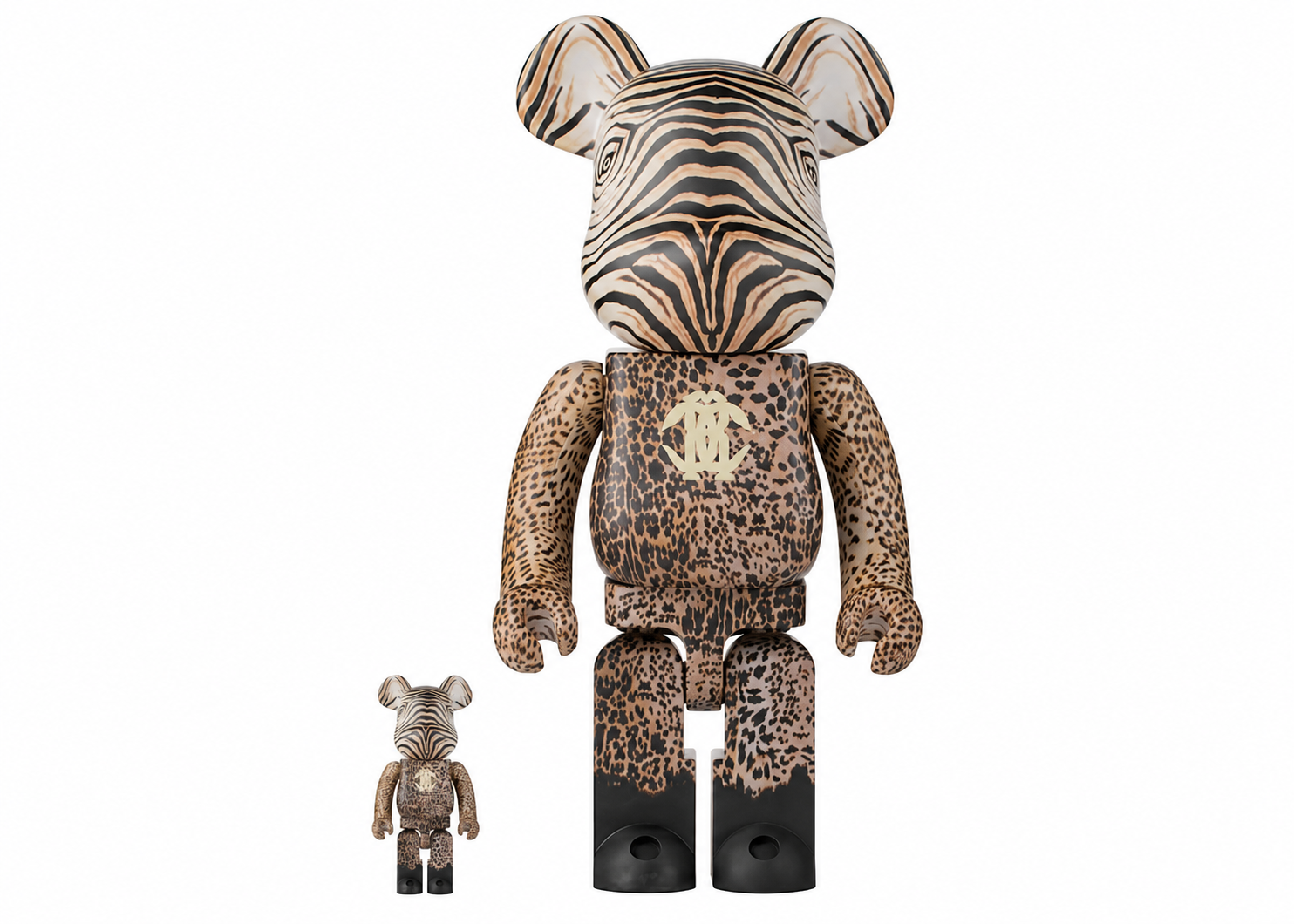 ROBERTO CAVALLI X BE@RBRICK 100%+400%