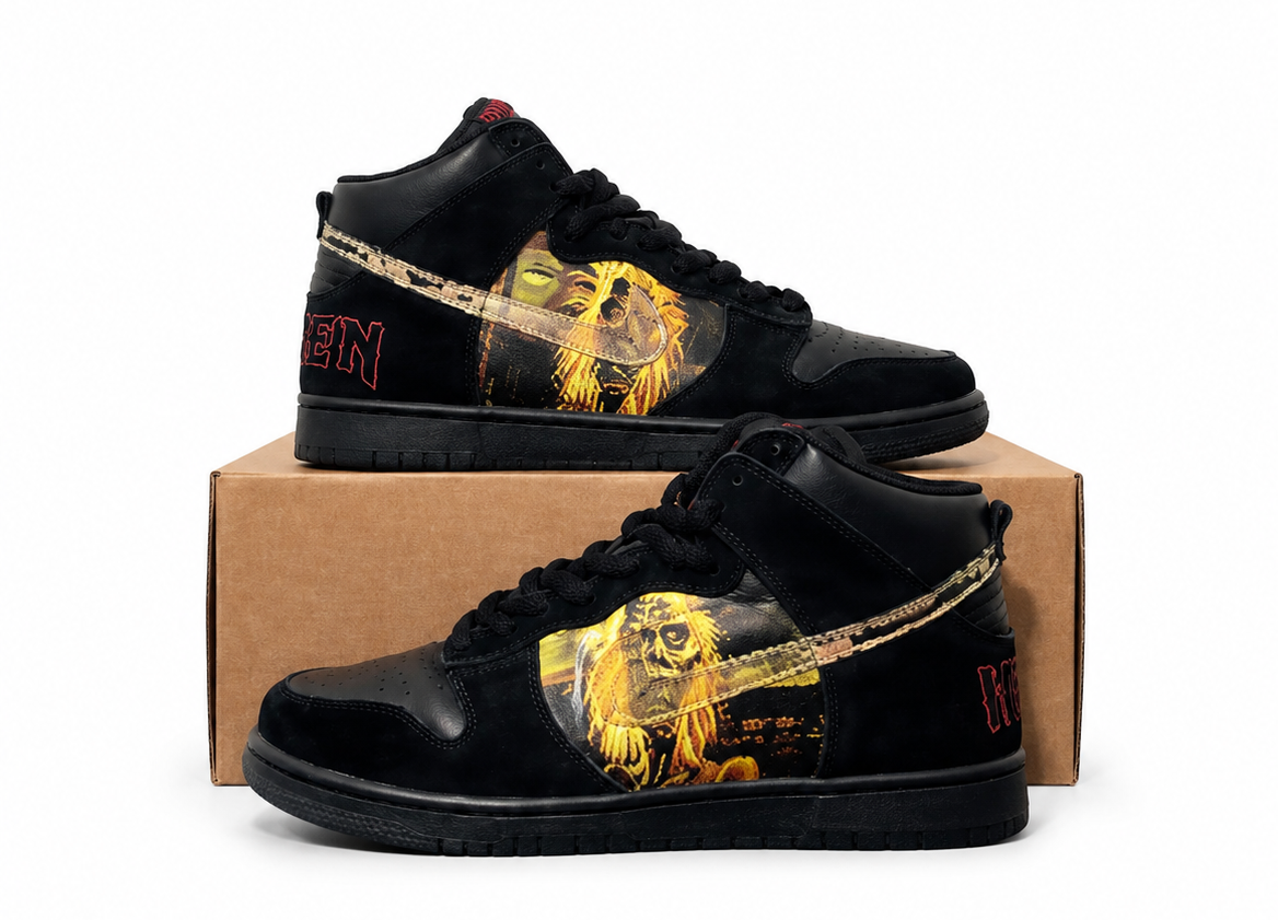 Nike SB Dunk High Iron Maiden