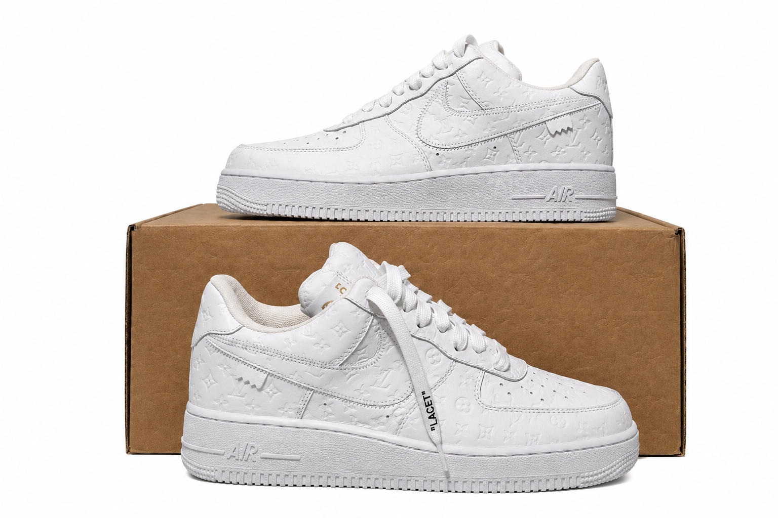Louis Vuitton Nike Air Force 1 Low By Virgil Abloh White