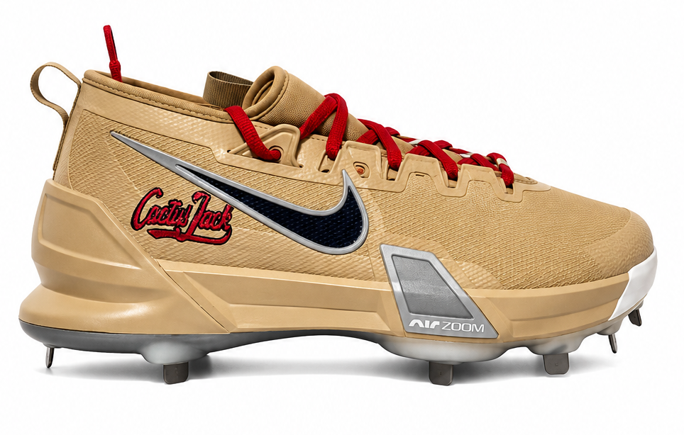 Nike Zoom Trout 9 Travis Scott Cactus Jack Game Cleats (Friends and Family)