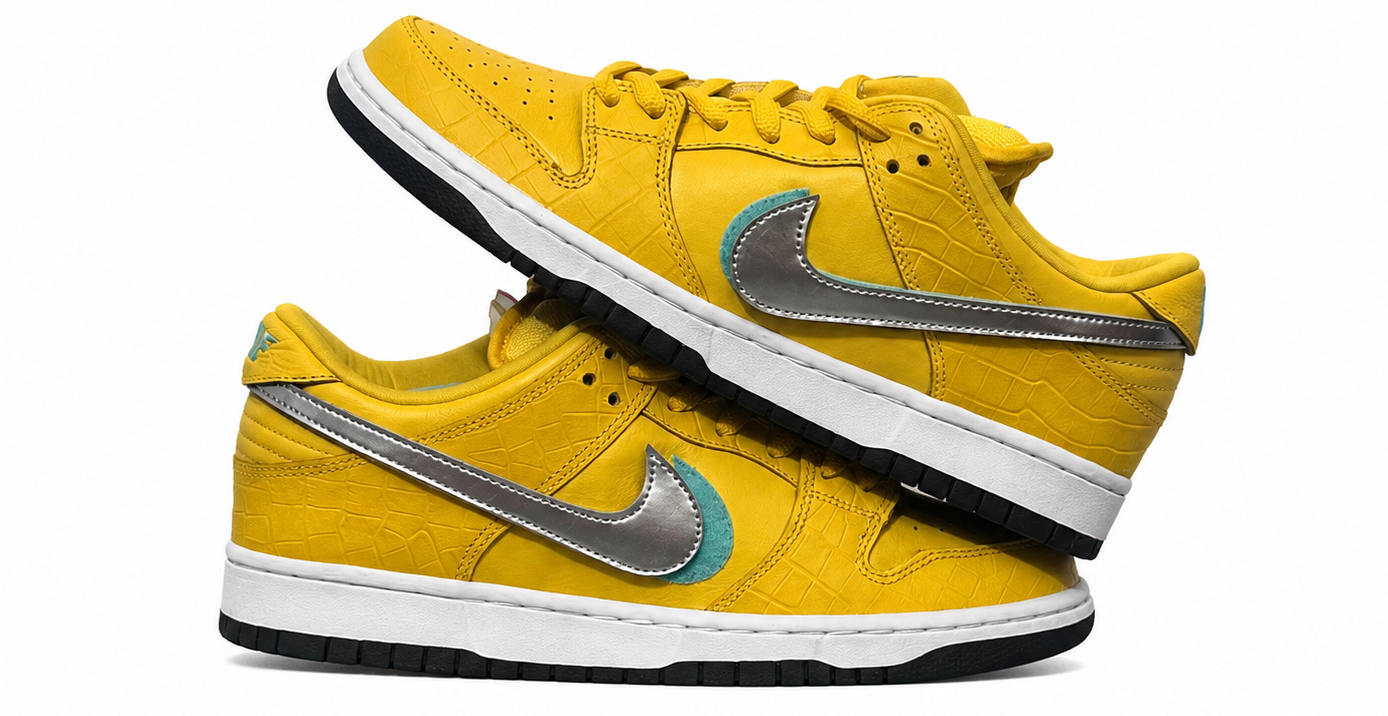 Nike SB Dunk Low Diamond Supply Co. Canary Diamond (Friends and Family)