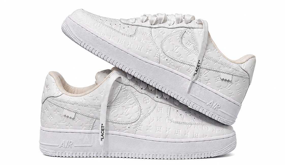 Louis Vuitton Nike Air Force 1 Low By Virgil Abloh White