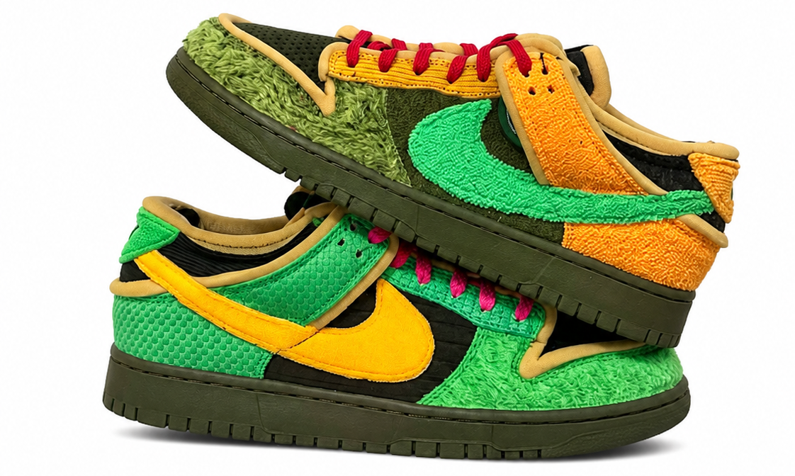 Nike Dunk Low Cactus Plant Flea Market Swamp Sponge Green Yellow (Friends & Family)