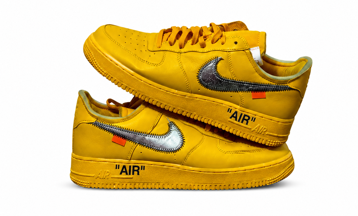 Nike Air Force 1 Low Off-White ICA University Gold