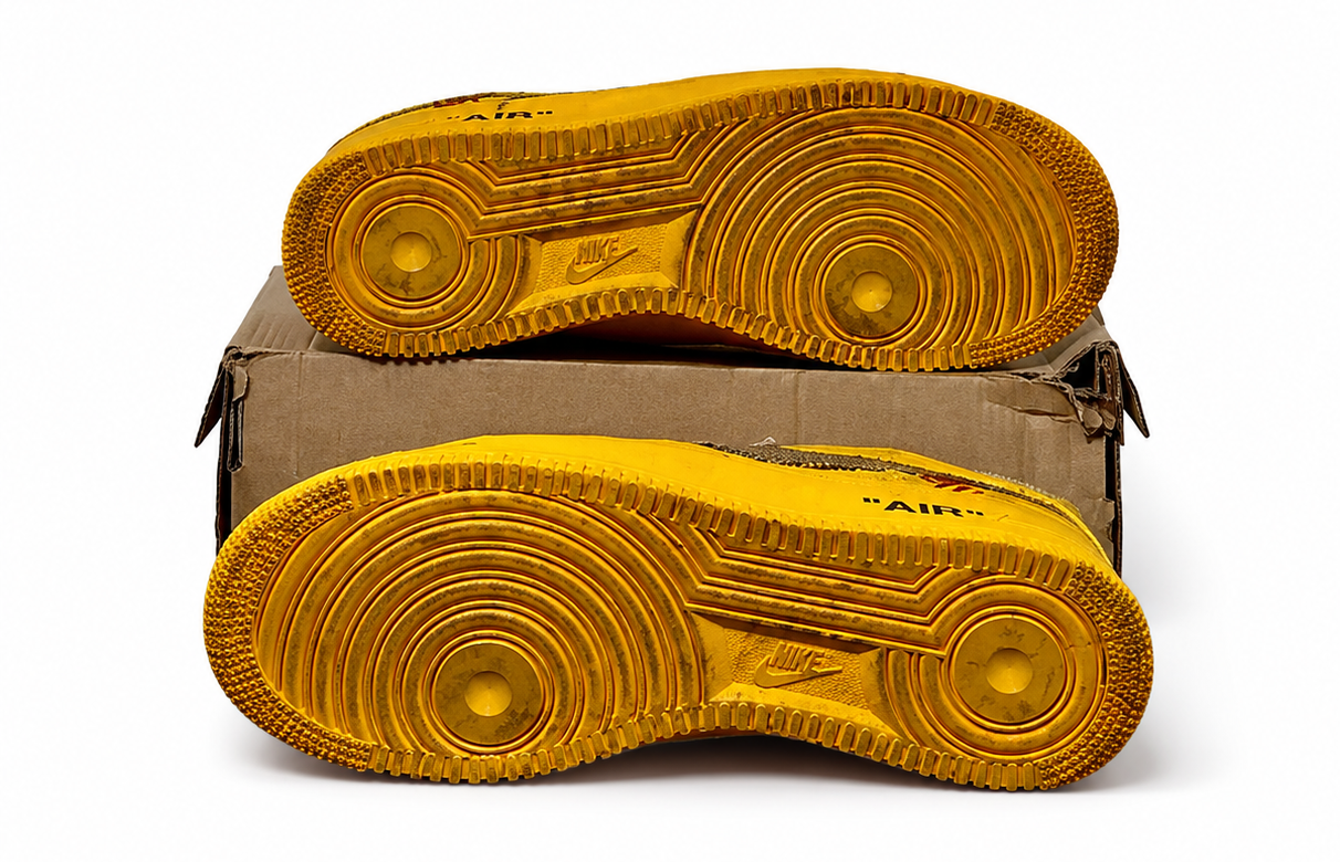 Nike Air Force 1 Low Off-White ICA University Gold