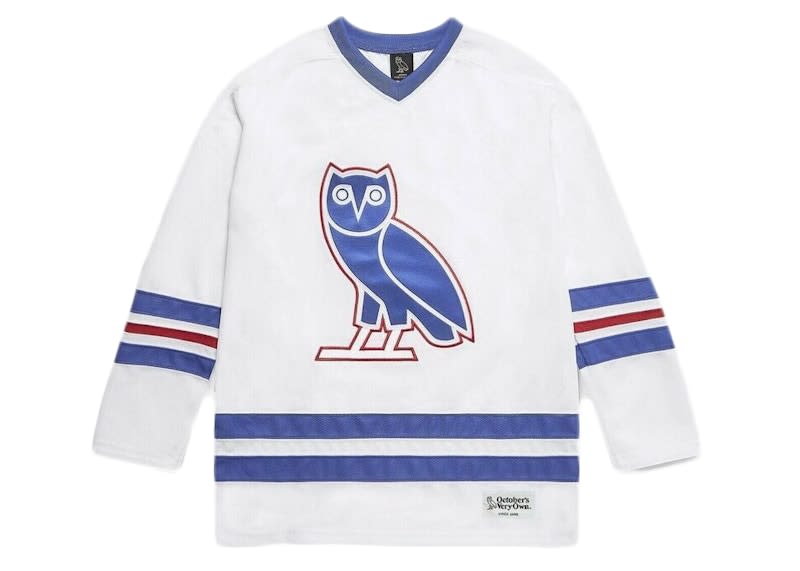 OVO Rangers Hockey Jersey White